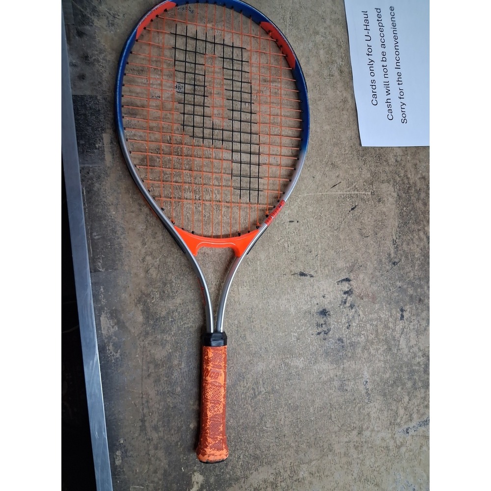 Prince 25 Junior Orange And Blue Tennis Racquet lightweight 25"